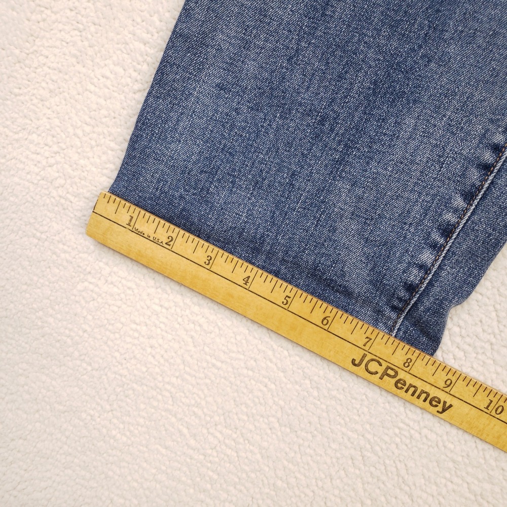 Madewell Selvedge 1991 Straight Jeans Mens 38x34 Blue Medium Wash Stretch Denim - Picture 10 of 12